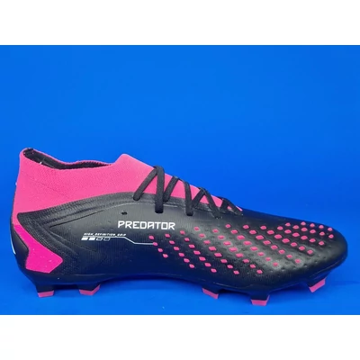 Adidas Predator Accuracy.2 FG fekete rózsaszín focicipő GW4586 oldalnézet 2