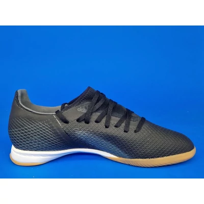Adidas X Ghosted.3 IN teremfocicipő fekete-szürke FW3544 oldalnézet 1