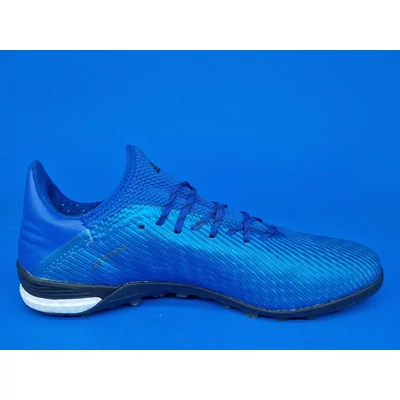 ADIDAS X 19.1 TF műfüves kék focicipő EG7136 oldalnézet 2