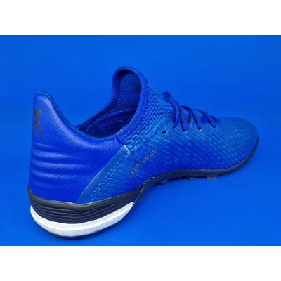 ADIDAS X 19.1 TF műfüves kék focicipő EG7136 oldalnézet 3
