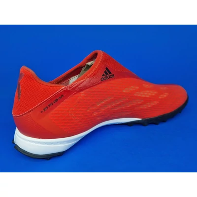 ADIDAS X SPEEDFLOW .3 LL TF műfüves piros focicipő FY3266 oldalnézet 3