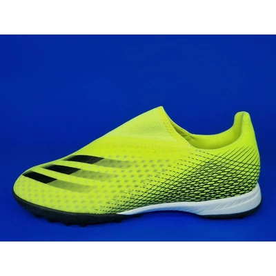 ADIDAS X GHOSTED .3 LL TF műfüves citromsárga focicipő FW6971 oldalnézet 1