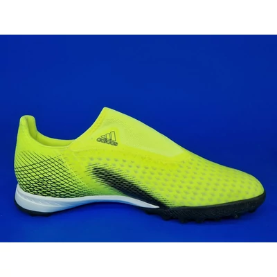 ADIDAS X GHOSTED .3 LL TF műfüves citromsárga focicipő FW6971 oldalnézet 2