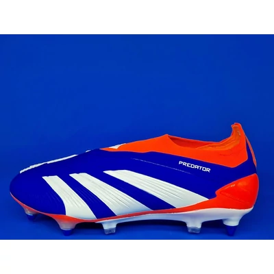 Adidas Predator Elite Laceless SG kék focicipő IF6318 oldalnézet