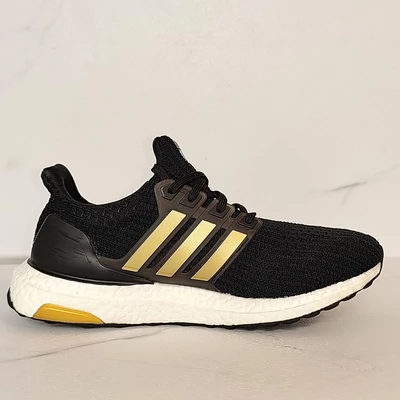 (Women) adidas Ultraboost 4.0 DNA 'Black Gold Metallic' női cipő