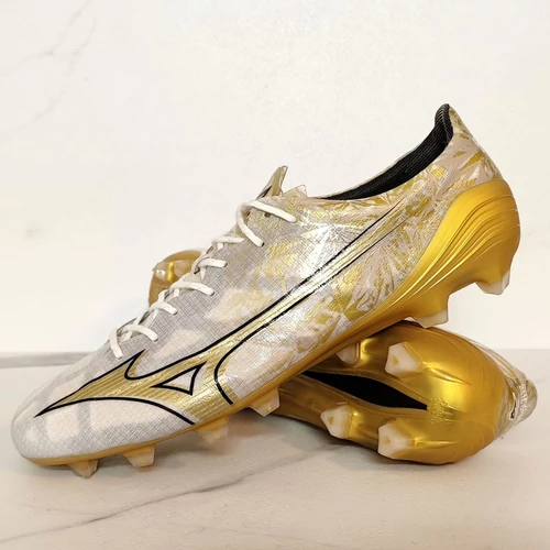 Mizuno Alpha Elite FG White Gold stoplis focicipő P1GA246250