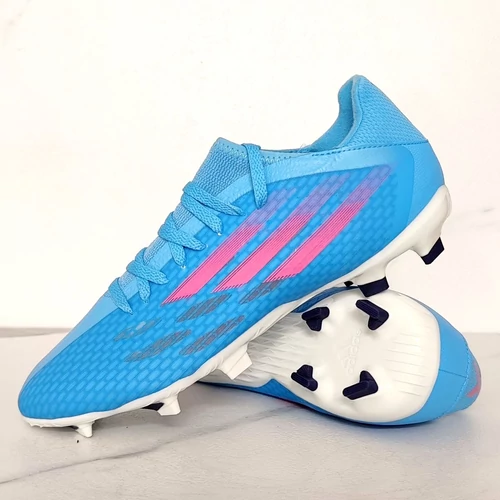 Adidas X Speedflow.3 FG stoplis focicipő kék színben