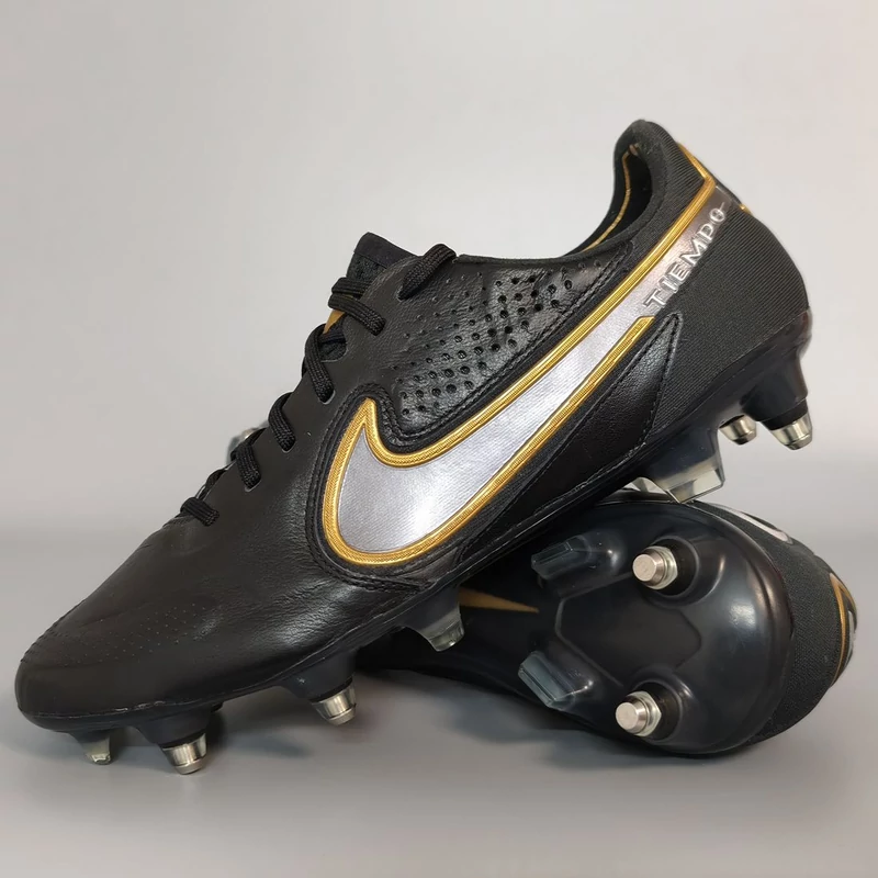 NIKE TIEMPO LEGEND 9 ELITE SG-PRO AC fekete éles focicipő