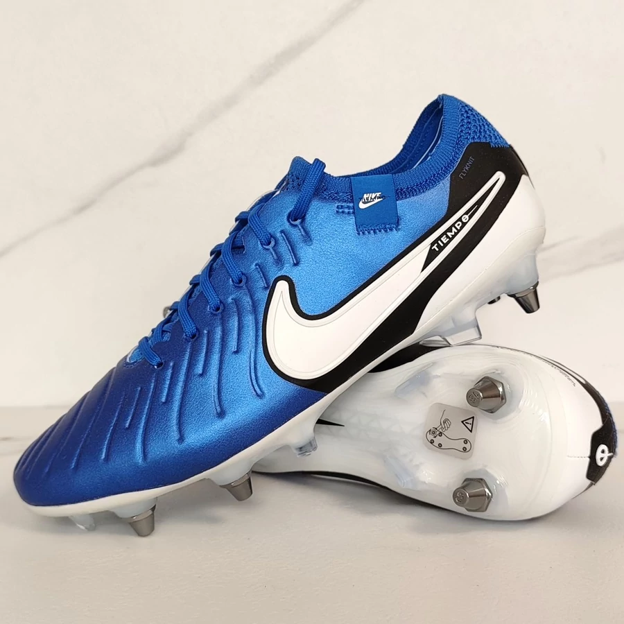 NIKE TIEMPO LEGEND 10 ELITE SG-PRO kék stoplis focicipő